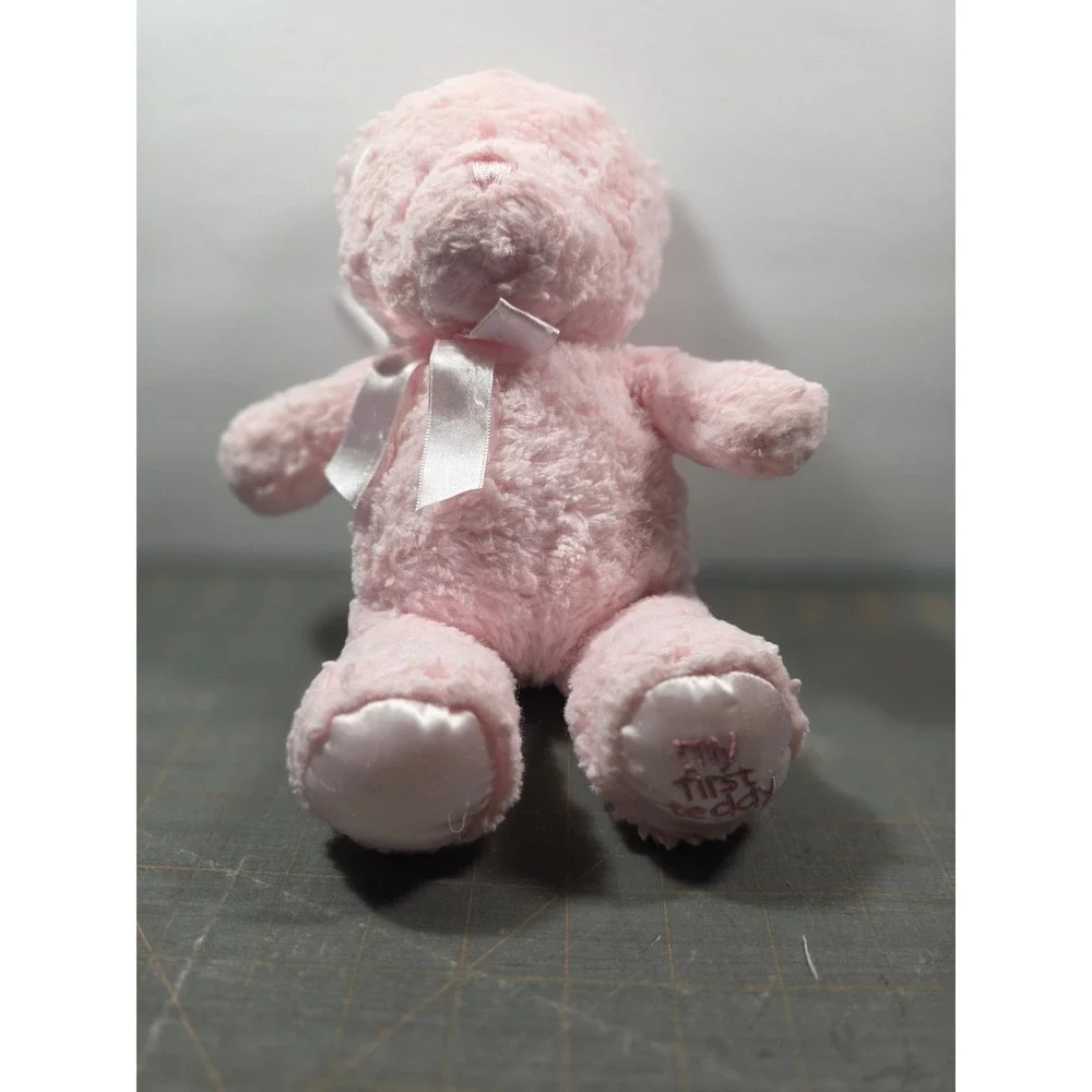 Gund My First Teddy Plush Pink Stuffed Animal Bear 4043949 Small 10 in